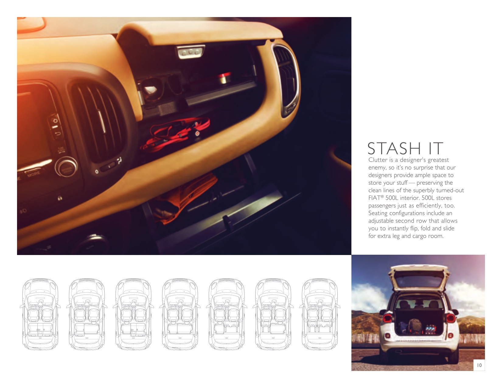 2013 Fiat 500L Brochure Page 19